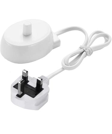 TFUFR Electric Toothbrush Charger for Oral B UK Inductive Electric Toothbrush Replacement Charger Base Compatible with Braun Oral B Type 3757 Charging Base UK 3 Pin Plug Toothbrush Charger - Buy Online on GoSupps.com