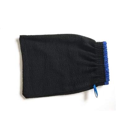Premium Quality Exfoliating Gloves Set of 2 | Best Body Scrub Gloves for Men & Women | Dead Skin Cell Remover & Self Tan Removal Kessa Mitt - Buy Online on GoSupps.com