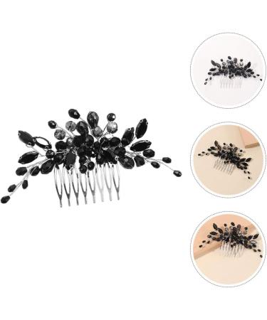 Amosfun Side Hair Combs Wedding Hair Comb Hair Toppers Decor Bridal Rhinestone Hair Comb Wedding Rhinestone Hair Comb Manual Headgear Crystal Dish Hair Accessories Bride Metal - Buy Online on GoSupps.com