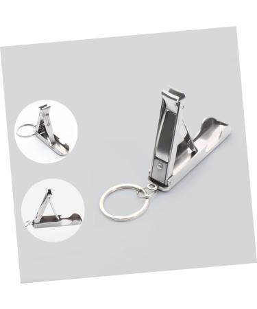 Beaupretty Folding Nail Clipper Stainless Steel Key Chain - Buy Online on GoSupps.com