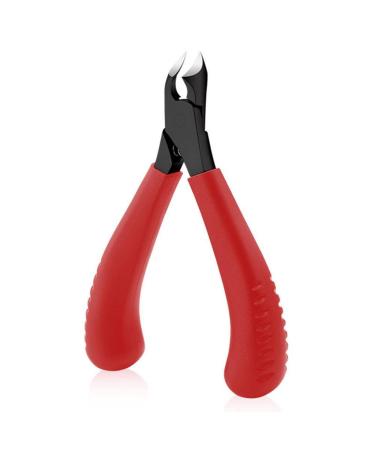 CHJHJKG Nail Clippers (Beauty) Toe Thick Finger Clippers Toenails Nipper Dead Skin Trimmers Stainless Steel Nail Cutter Scissors Manicure Care Tools(A02)