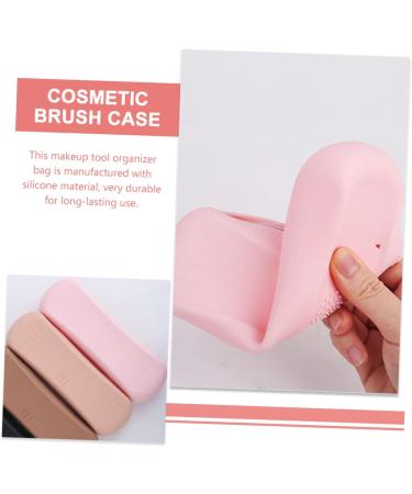 Beaupretty Makeup Silicone Storage Bag Zip Lock Organizer Silicone Makeup Brush Make up Organizer Bag Makeup Brush Organizer Bag Makeup Brush Holder Storage Box Travel Silica Gel Storage - Buy Online on GoSupps.com