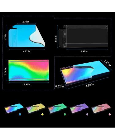 10 PCS Press on Nails Packaging Box Set with Nail File, Pusher, Double Sided Tape - Perfect for Handmade Nail Business - Buy Online on GoSupps.com