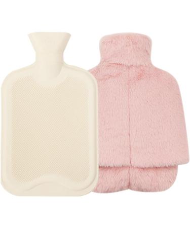 IxyHKB 2L Foot Warmer - Heated Hot Water Bottle for Feet No Electricity 2 in 1 Design Ideal for Adults & Kids (Pink) - Buy Online on GoSupps.com
