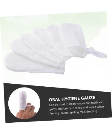 Collbath 18-Piece Gauze Fingerlings & Milk Teeth Clean Toothbrush Set - Disposable Oral Hygiene Care for Newborns & Toddlers - Buy Online on GoSupps.com