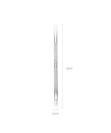 NGHIA Pusher S-505 - Premium Stainless Steel Double-Ended Cuticle Pusher | Precision Nail Care Tool | Ergonomic Design for Professional & Home Use | International Shipping Available - Buy Online on GoSupps.com