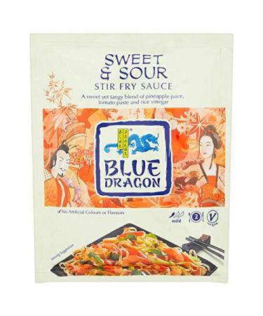 Blue Dragon Sweet & Sour Saut Pan Sauce Sauce 120g (Pack of 6)