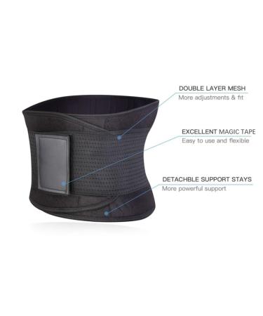 Feels Back Belt - Lumbar Support for Men & Women | Relief from Back Pain & Discomfort - Buy Online on GoSupps.com