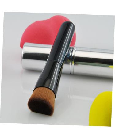 Hemoton Inclined Flat Head Makeup Brush - Blush Powder & Foundation Brush for Women - Artificial Fiber Hair Tool 11.5x2cm - International Shipping Available - Buy Online on GoSupps.com