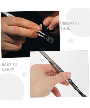 FOMIYES 10 STK Stamp Clip Brow Tool - Stainless Steel Jewelry Tongs & Tweezers for Collectors - Perfect for Jewelry Production - 5 Pieces Set - Buy Online on GoSupps.com