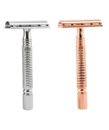 Hapinary 2st razor personal razor in a T-shape wet shave kit body tool beard razor bare turf face ma man man the head a zinclegation