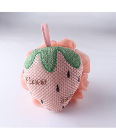 FOMIYES 2pcs Cartoon Bath Balls - Kids & Men Loofah Shower Puff | Soft Polyester & Cotton Sponge Fun Animal Design - Buy Online on GoSupps.com