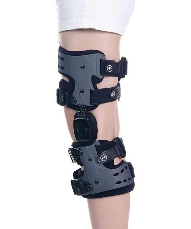 Adjustable Hinged Knee Sleeve for Osteoarthritis Relief | Stabilize & Recover from Joint Pain | Medial & Lateral Support - Buy Online on GoSupps.com