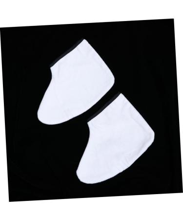 minkissy 1 Pair Spa Gloves Wax Foot Mask Wax Foot Dip Feet Spa Cover Wax Bath Booties Wax Foot Cover Wax Sock Feet Care Glove Cloth Foot Cover Paraffin Boots White Foot Wax Foot Bath - Buy Online on GoSupps.com