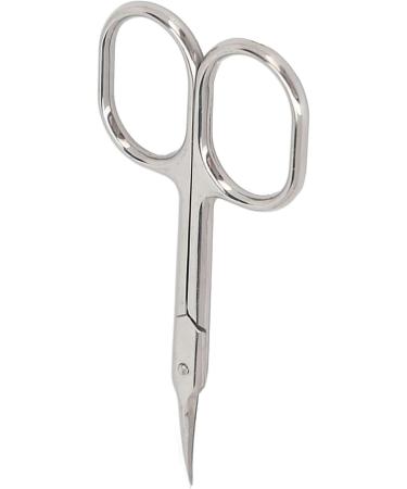 Eyebrow Scissors with Stainless Steel Curved Shape for Facial Hair and Eyelash Trimming Little Manicure Scissors - Buy Online on GoSupps.com