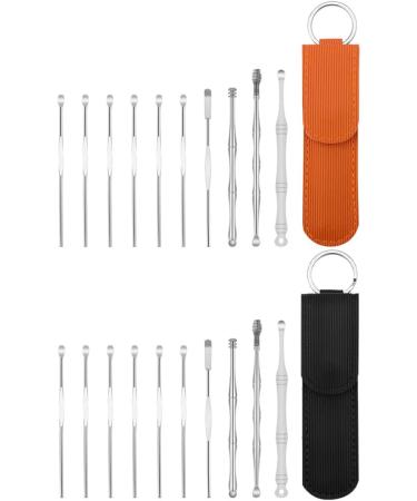 FRCOLOR Ear Cleaner Set - Stainless Steel Wax Removers for Earwax Removal - Ear Cleaning Kit (4 Sets) - Buy Online on GoSupps.com