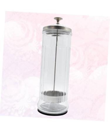 Minkissy 2-Pack Glass Cleaning & Sterilization Tools - Vascular Tool Scissors & Disinfection Cup for Manicure - 10x10cm Transparent - Buy Online on GoSupps.com