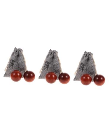 Ultechnovo 3 sentences handball massage ball hard springs pencil hand massager massage balls made of wood hand training balls Dropship ball boccia scrollrad massage globe mahogany