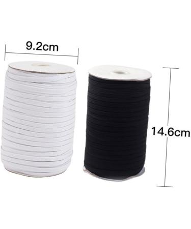 Minkissy Elastic Clothing Strap - Stretchable Black Bungee Cord for Sewing - High Elasticity 9100x0.8cm - DIY Accessories & Decor - Buy Online on GoSupps.com