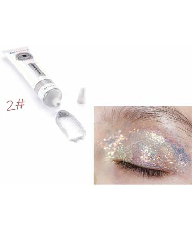 9 Color Glitter Eyeshadow - High Color Rendering Cream Eye Shadow - Shiny Festival Style Ultra Pigmented Eye Shadow Shakven 02 - Buy Online on GoSupps.com