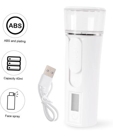 Housoutil 1pc Spray Hydrating Apparatus Face Humidifier Portable Nano Facial Mister Facial Mizer Hydrating Mister Handheld Humidifiers Mini Usb Face Sprayer Abs Moisturizer Moisturizing - Buy Online on GoSupps.com