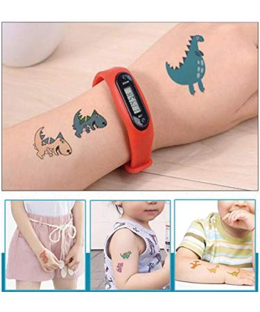 DmHirmg Dinosaur Temporary Tattoos for Kids - 109PCS Waterproof Fake Tattoo Stickers | Boys Girls Birthday Party Favors - Buy Online on GoSupps.com