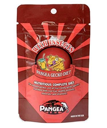 Pangea Fruit Mix with Insects Crested Gecko Complete Diet 2 oz