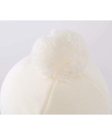 Home Prefer Toddler Beige Fleece Knit Beanie Hat 2-5T | Kids Winter Earflap Hat - Buy Online on GoSupps.com