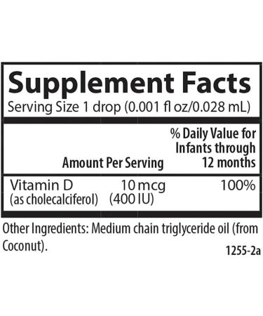 Carlson Laboratories Super Daily D3 for Baby 0.086 Fl oz 90 Drops (0.086 Fl Oz) (Pack of 1) - Buy Online on GoSupps.com