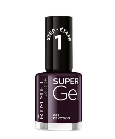 Rimmel Supergel Urban Romance Nail Polish - 065 Devotion 12 ml Devotion 12.00 ml (Pack of 1)