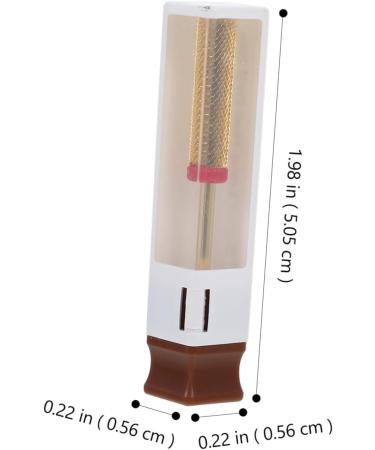 NUSITOU manicure Cylindrical nails drill bits grinding head cuticle nail drill bit nail super long hard safety bits for nail drill Nail flakes nail drill bit - Buy Online on GoSupps.com