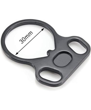 Hlaill Adapters Sling Attachment Point - Standard Model Steel Buckle Hand Sports Tool - 2pc Sling Mount in Black - Buy Online on GoSupps.com