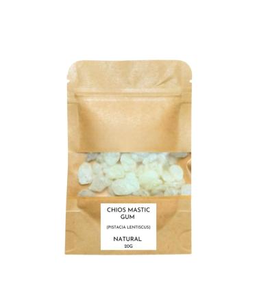 Greek Mastic Gum Chios Tears Greece (Pistacia Lentiscus) - Fresh & Premium Quality - Medium Tears (20 Grams) - Buy Online on GoSupps.com