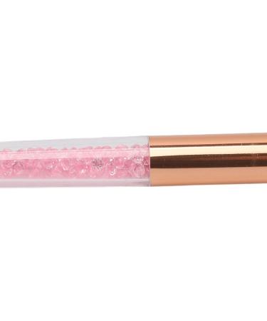 Glitter Lip Brush Round Headed Premium Fiber Wool Multifunctional Easy To Use Foggy Lip Makeup For Lash and Nose Washing - Buy Online on GoSupps.com