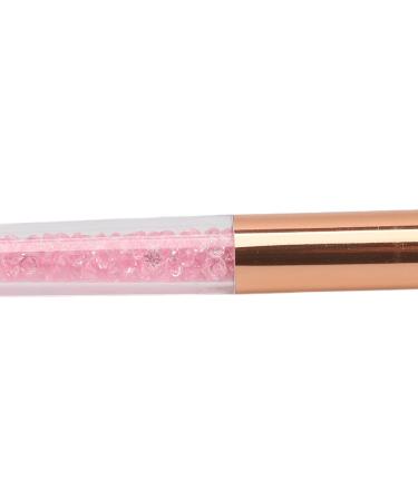 5pcs Glitter Crystal Lip & Eye Shadow Brush Set - Soft Portable Brushes for Lip Smudge & Under Eye Concealer Makeup - Travel Essentials - Buy Online on GoSupps.com