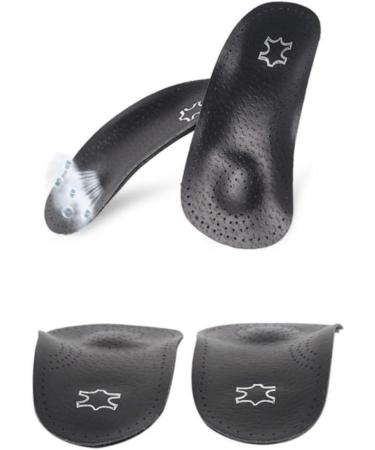 NOLITOY High Arch Insoles - 3/4 Plantar Support Pads for Men & Women | Anti-Slip Latex Shoe Inserts for Fatigue Relief - Buy Online on GoSupps.com