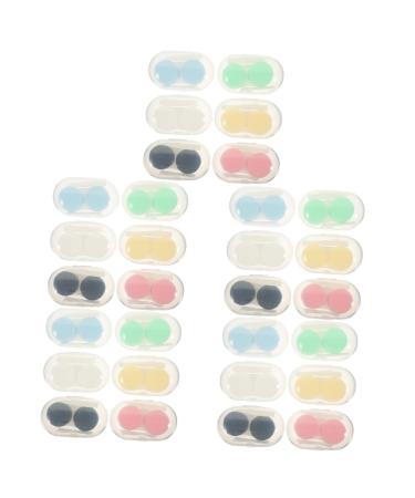 Gatuida 30 sentences Contact lens tank contact lens organizer eye color contacts small plastic container Small contact lens holder lens storage case wearable