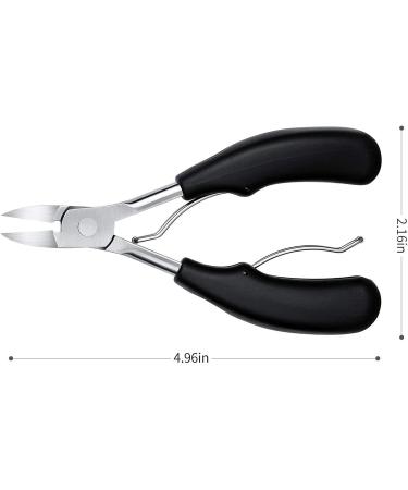 CHJHJKG Nail Clippers (Beauty) Toe Nail Trimmer Nail Clippers for Thick Nails or Ingrown Toenail Tool Stainless Steel Pedicure Toe Nail Clippers - Buy Online on GoSupps.com
