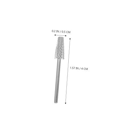 SOLUSTRE Nail Polisher Electric Nail File Nail Tools Carbide Drill Bit Professional Nail File Nail Grinding Head Nail Polish Bits Nail Builder Gel Fragments Alloy Miss Tungsten Steel - Buy Online on GoSupps.com