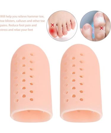 HOTBEST 20pcs Gel Big Toe Caps - Soft Silicone Toe Covers for Calluses Blisters & Hammer Toe Pain Relief | Antiskid & Washable Big Toe Protectors - Buy Online on GoSupps.com