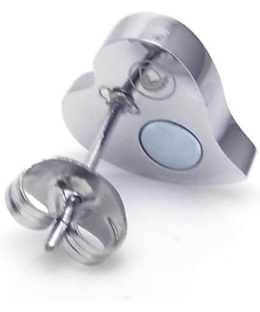 Buy ENERGETIX 4 You 2123p Heart Magnet Ear Plugs - Stylish Stainless Steel Nickel-Free Allergy-Free Includes Jewelry Pouch - International Shipping Available - Buy Online on GoSupps.com