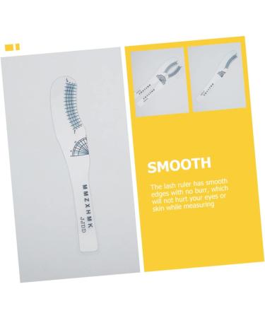 FOMIYES 10pcs Eyelash Measuring Ruler Eyelashes Lash Ruler Length Ruler Curly - Buy Online on GoSupps.com