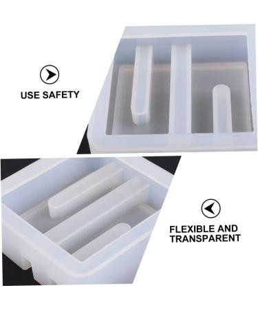 STOBOK 3pcs Pen Holder Mold Phone Stand Resin Mold Pencil Holder Resin Mold White Manual Blush - Buy Online on GoSupps.com