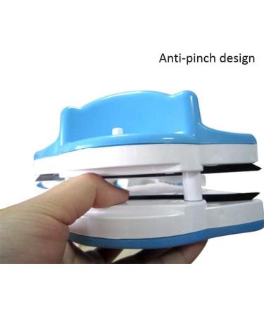 Double Sided Magnetic Window Cleaner Anti-Pinch Hand/Cleaner Glass Wiper Magnetic with Anti-Drop Rope for High-Rise and Household Use 15-24mm - Buy Online on GoSupps.com