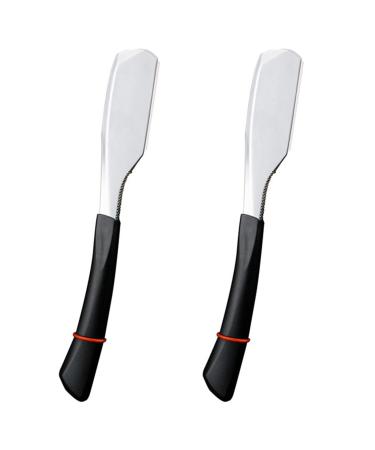 AutoSwan 2X Shaving Knife Stick for Men Women Barber Shaving Knife Blades Spring Design Beard Face Armpit Body