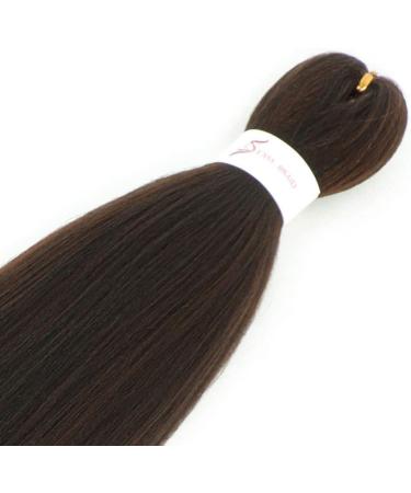 Pre-stretched Braiding Hair Easy Braid 6 Packs/Lot Professional Synthetic Fiber Crochet EZ Braids Yaki Texture Braiding Hair Extensions (30 inch 1B/30) 30 Inch (Pack of 6) T1B/30 - Buy Online on GoSupps.com