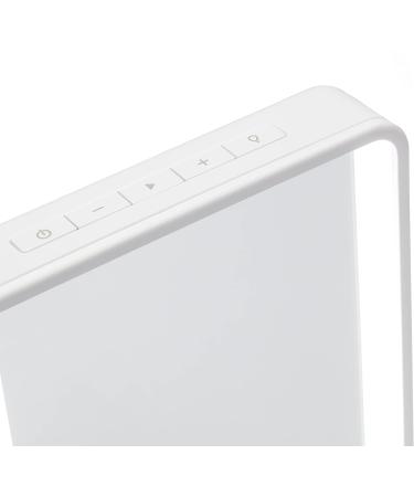 iHome Beauty Portable Makeup Mirror with Bluetooth Speaker - Distortion Free 6 X 8 LED Mirror for Travel | Up to 20 Hours Battery Life - Buy Online on GoSupps.com