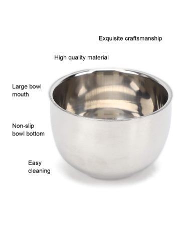 Premium Shaving Tool Set | Men's Brush & Stainless Steel Bowl Holder | Perfect Daily Shave - Buy Online on GoSupps.com