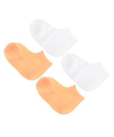 minkissy 6 Pairs Exfoliating Moisturizing Socks Foot Lotion Reusable Socks Womens Heel moisturizing Lotion Foot spa Socks moisturizing Socks for Cracked feet Foot Socks for Dry Cracked feet