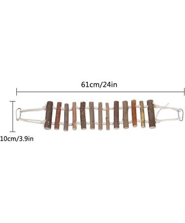 Buy Wooden Ladder & Rope Swing Bridge for Birds | Toys for Budgies Parakeets & Parrots - Pet Training Essentials - Buy Online on GoSupps.com